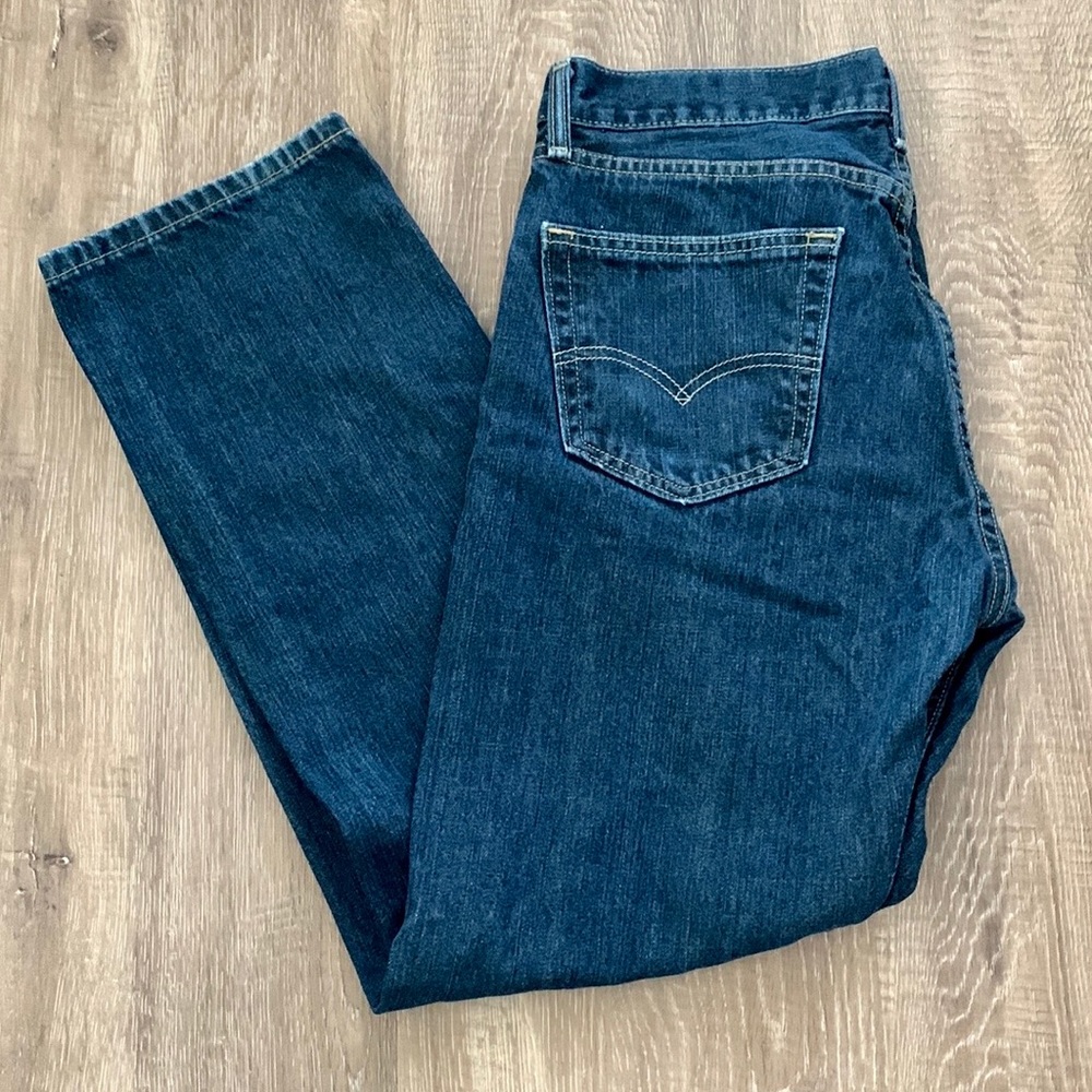Levi’s 505 dark wash jeans